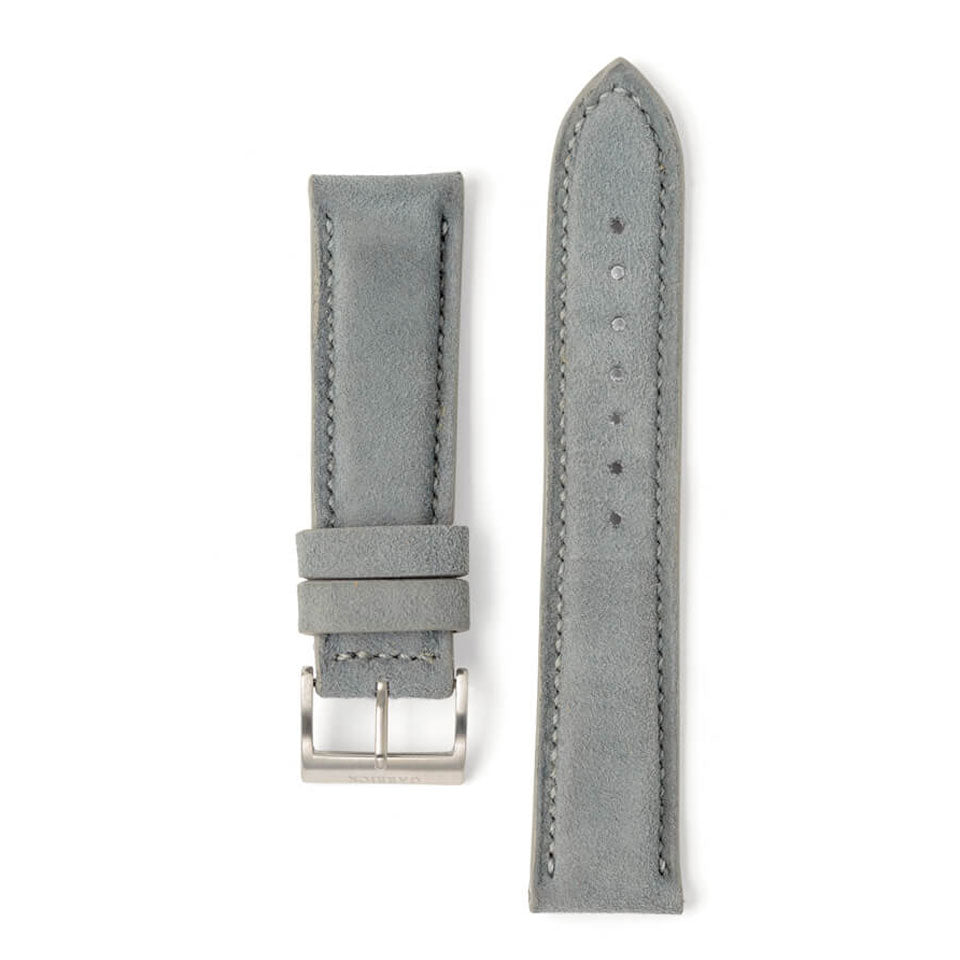 Vintage suede watch strap