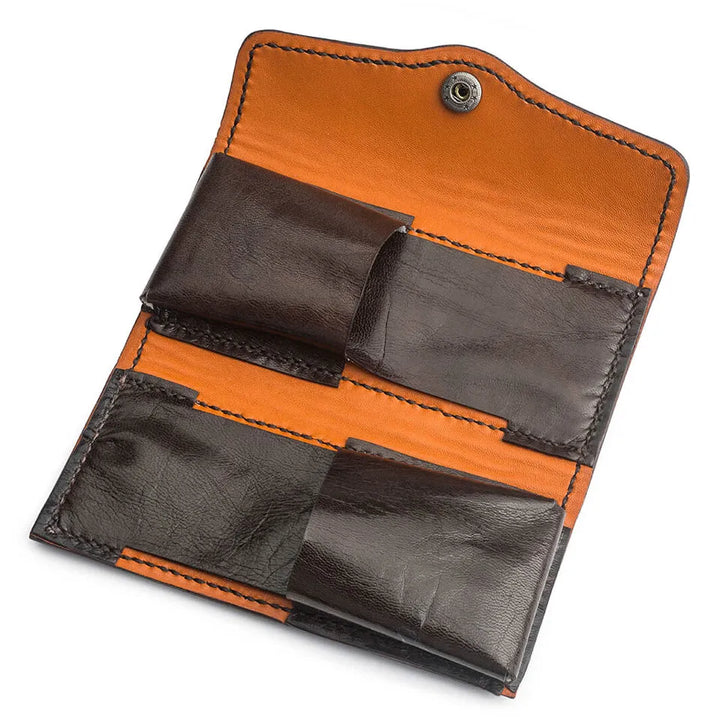 Leather watch wallet