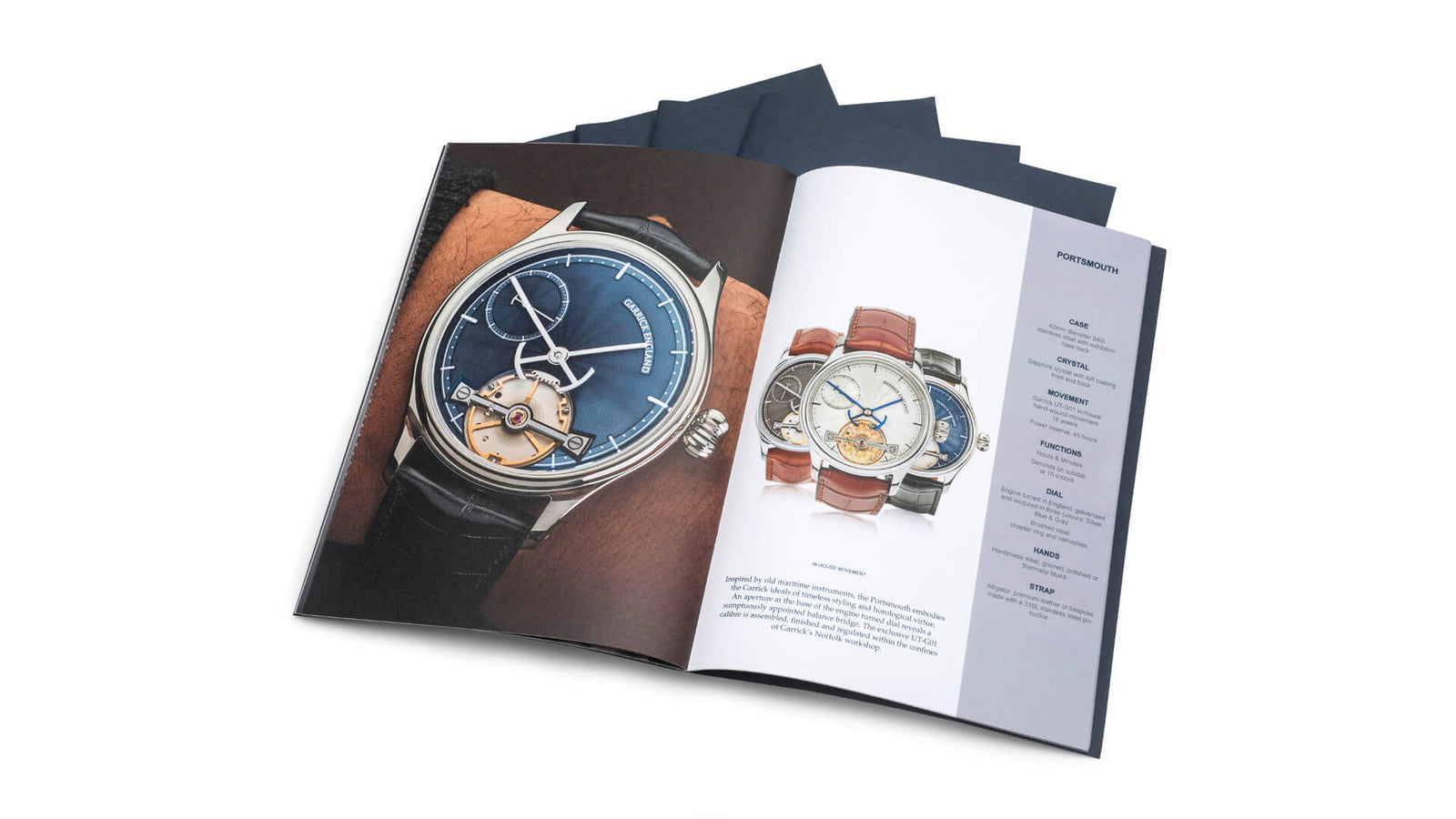 Garrick watch brochure