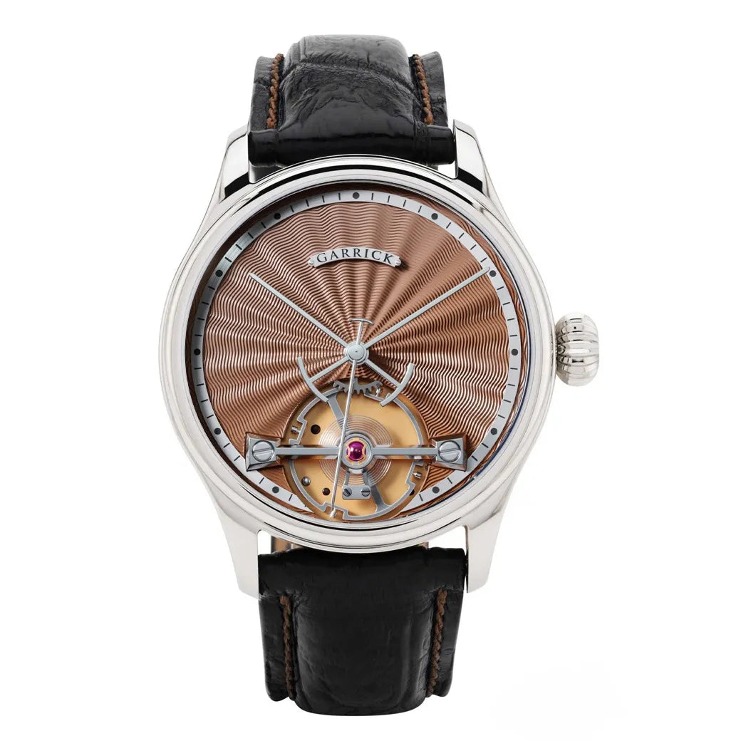 S2 deadbeat seconds watch made in England by Garrick Watchmakers