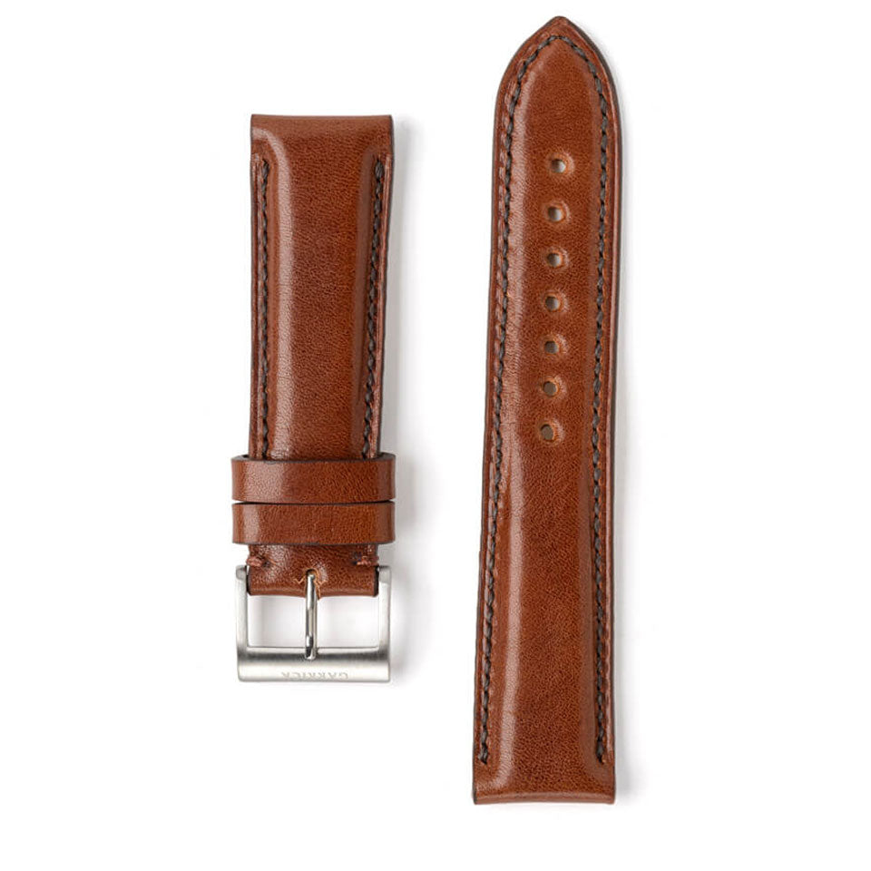 Handmade Cavalino Veg Tanned Leather Watch Strap