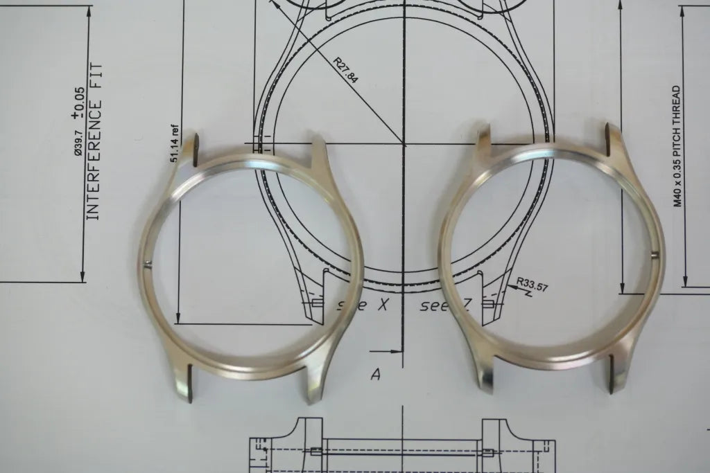 British made steel watch cases bu garrick Watchmakers