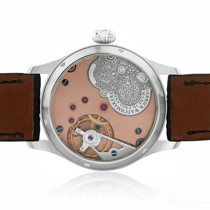 S4 watch with british made watch movement by Garrick watchmakers